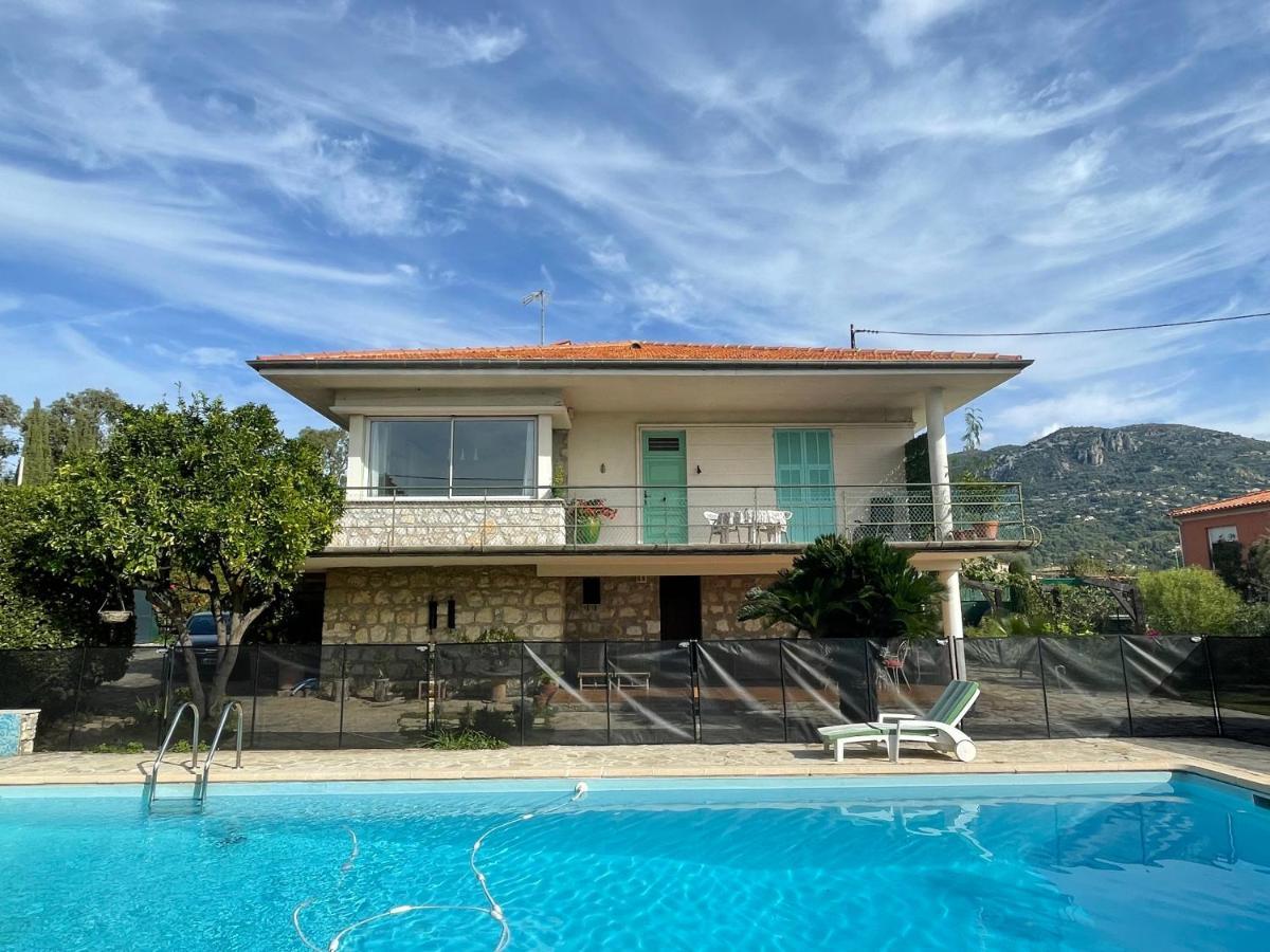 Bas De Villa Avec Acces Piscine Pres De Nice Cannes Monaco Каррос Екстер'єр фото